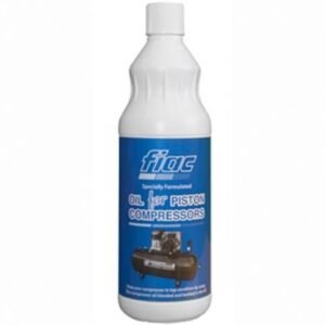 Bottle of oil for piston compressors