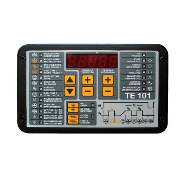 Control panel of TE 101 welding machine.