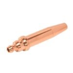 Copper welding torch nozzle side view