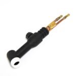 Welding torch with copper and rubber components