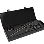 Open tool kit containing various metal tools.