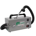 Fume extraction device for safe air quality.