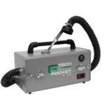 Portable fume extraction system for safe workspace.