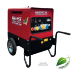MOSA generator on wheels with control panel