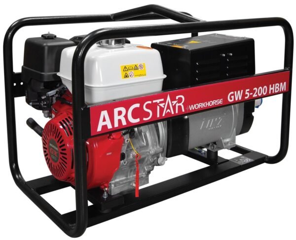 Portable ARCSTAR generator model GW 5-200 HBM