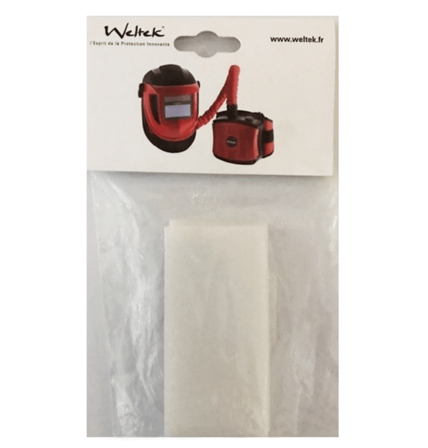 Weltek protective gear and replacement filter packaging