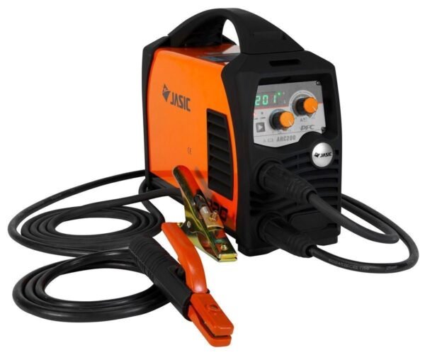 Jasic ARC200 welding machine with cables and accessories