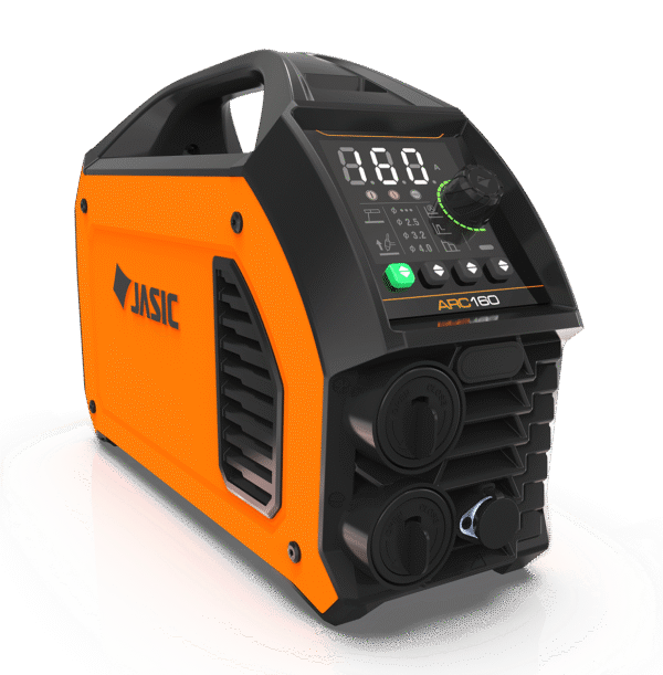 JASIC ARC160 welding machine with digital display.