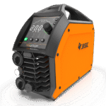 JASIC TIG200P welding machine with digital display.
