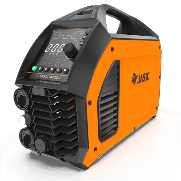 JASIC TIG welding machine with digital display.