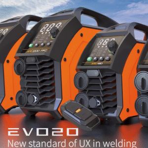 Welding machines with advanced user interface features.
