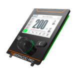 TIG welding machine control panel display