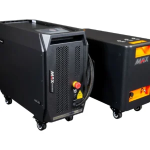 Compact laser engraving machine with control panel