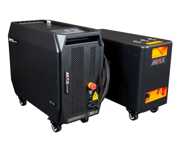 Compact laser engraving machine with control panel