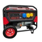 MOSA GE6900 generator with multiple power outlets.