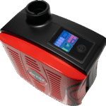 Compact air purifier with digital display panel