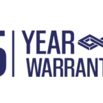 Five year warranty guarantee badge
