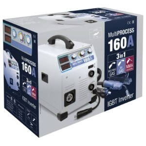 MultiPROCESS 160A MIG/MAG welding machine packaging