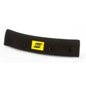 Black headband with ESAB logo design.