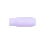 Purple cylindrical product container viewed from the side.