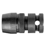 Close-up of a metal tool component.