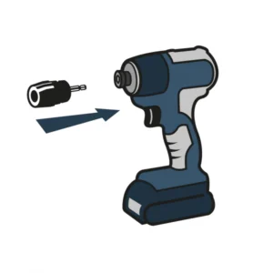14inchadapter_1024x1024.webp Battery-powered drill with interchangeable bit attachment