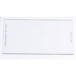 Blank paper sheet with clean edges.