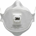 3M Aura respirator mask for respiratory protection.