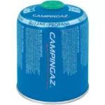 Campingaz butane/propane fuel canister.