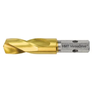 Gold drill bit with VersaDrive branding.