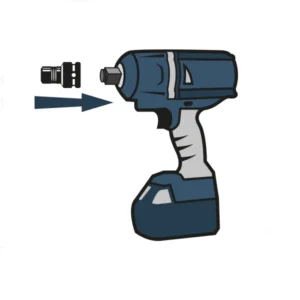 3-4inchadapter_1024x1024.webp Graphic of a cordless impact wrench attachment process.