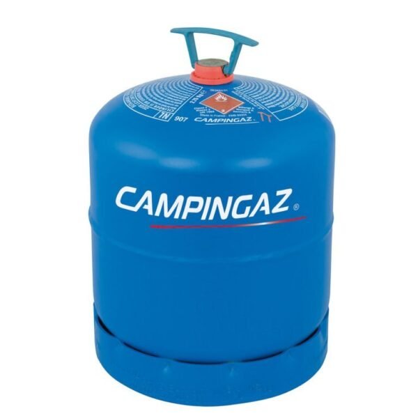 Blue camping gas cylinder from Campingaz