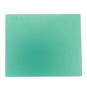 Green translucent sheet for various applications.