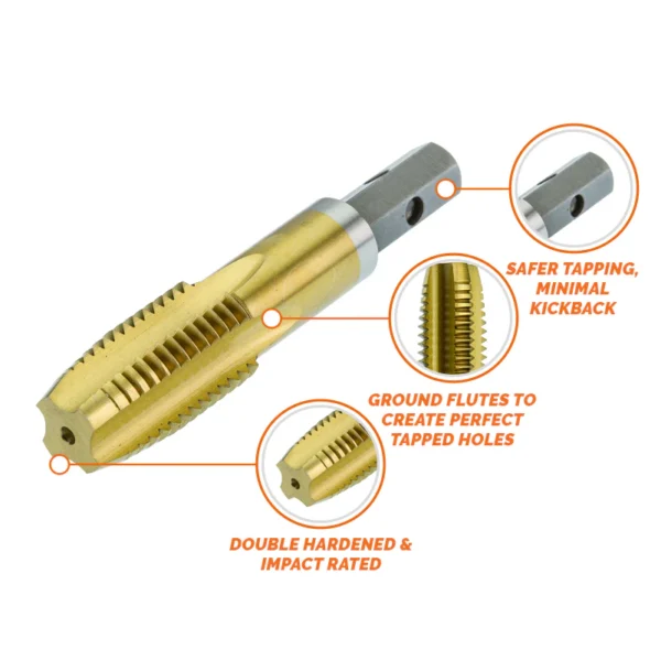 High-quality tapping tool with advanced features