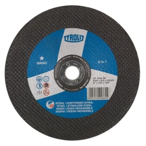 Tyrolit 2-in-1 stainless steel cutting wheel