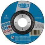 Tyrolit fast cut grinding disc for stainless steel.