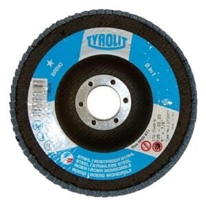 Tyrolit abrasive disc for metal grinding.