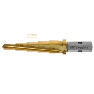 HMT VersaDrive step drill bit with size markings