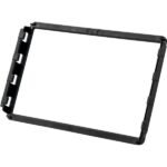 Black empty frame for electronic device installation.