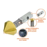 Countersink drill bit for safe and effective use
