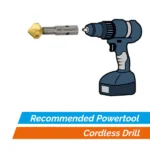 Cordless drill with VersaDrive attachment