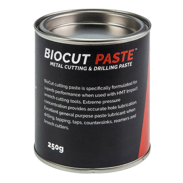 Biocut metal cutting and drilling paste container.