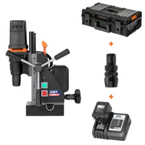 HMT magnetic drill with accessories and storage case