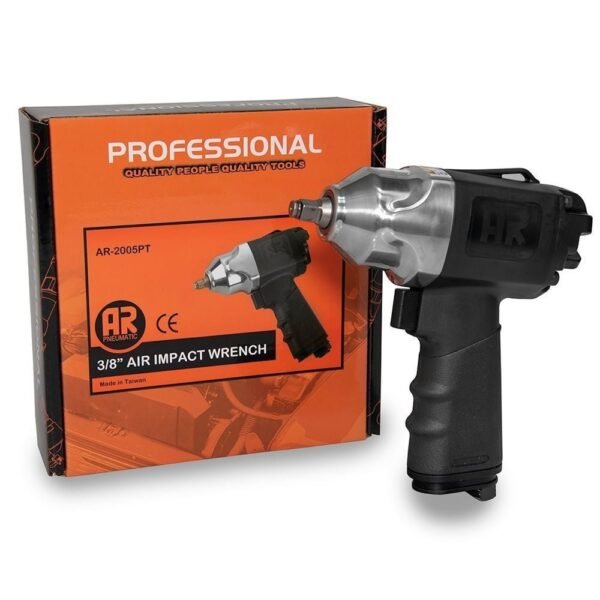 3/8 inch air impact wrench with packaging.