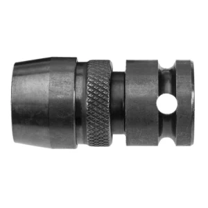 Close-up of a metal tool component
