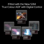 Digital controls for S314 True Colour ADF displayed