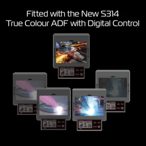 Digital controls for S314 True Colour ADF displayed
