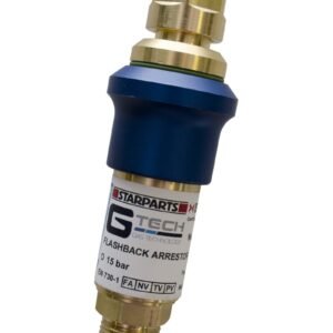 Flashback arrestor for gas technology applications