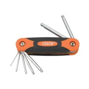 Multi-tool with folding hex wrenches.