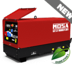 New red MOSA generator model GE SX 16000 K.DOM